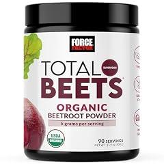 Force Factor Total Beets Organic Beetroot Powder Superfood