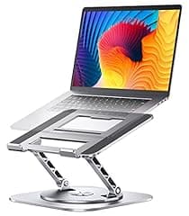 AOEVI Adjustable Laptop Stand with Rotating Base