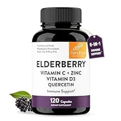 Elderberry Immune Support with Quercetin and D3