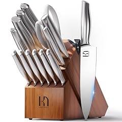 KnifeSaga 14-Piece Japanese Kitchen Knife Set