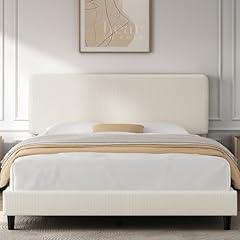 Yaheetech Queen Upholstered Bed Frame