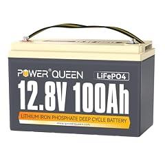 Power Queen LiFePO4 12V 100Ah Battery