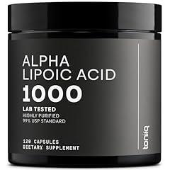 Toniiq Ultra High Strength Alpha Lipoic Acid 1000mg