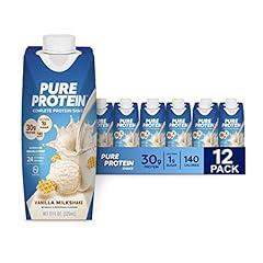 Pure Protein Vanilla Shake, 30g Protein, 12 Pack