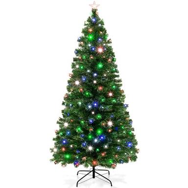 fiber optic christmas tree