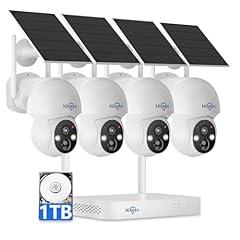 Hiseeu Solar Wireless Outdoor Security Camera System