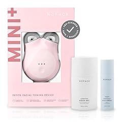 NuFACE Mini+ Microcurrent Facial Device Kit - Sandy Rose