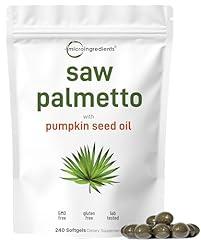 Micro Ingredients Saw Palmetto with Pumpkin Seed Oil