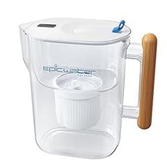 Epic Water Filters Pure Filter Pitcher, 10 Cup 150 Gallon