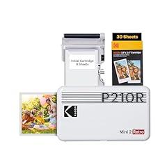 KODAK Mini 2 Retro Portable Photo Printer Bundle, White