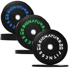 Fitvids Olympic Bumper Plates Set 160LB