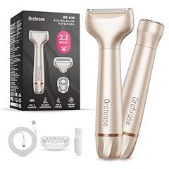 Orchrose Women's Electric Razor 2-in-1