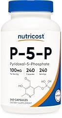 Nutricost P5P Vitamin B6 Supplement 100mg, 240 Count