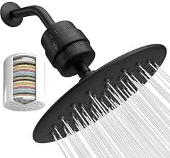 SparkPod Midnight Black Shower Head Filter Set