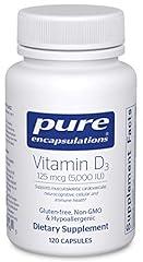 Pure Encapsulations Vitamin D3 125 mcg 5,000 IU Supplement