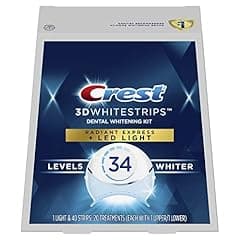 Crest 3D Whitestrips Radiant Express LED Kit