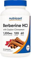 Nutricost Berberine HCI with Ceylon Cinnamon