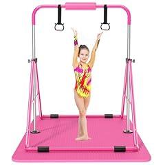 Safly Fun Gymnastics Bar with Mat