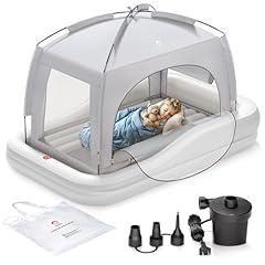 QPAU Inflatable Toddler Travel Bed