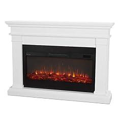 Real Flame Beau Electric Fireplace with Mantel