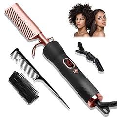 Trylater Electric Hot Comb with 12 Temp Settings