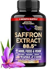 Natural Saffron Extract Supplement - Mood & Vision Support