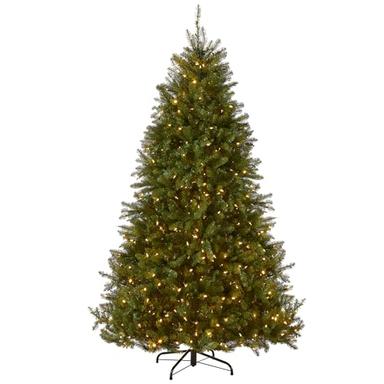 9 ft prelit christmas tree