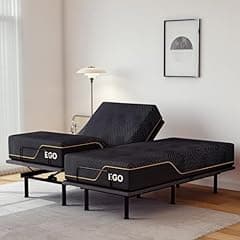 MLILY Split King Adjustable Bed with Mattress