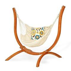 SELFLA Premium Wooden Hammock Stand
