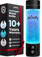 PIURIFY Hydrogen Water Bottle Black