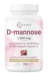 Pure D Mannose with Cranberry & Probiotics