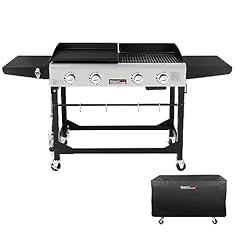 Royal Gourmet GD401C 4-Burner Gas Grill and Griddle Combo