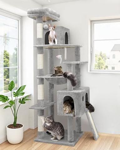 tall cat tower