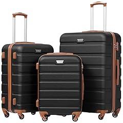 Coolife Luggage Spinner Set with TSA Lock