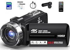 Peryoua 4K HD Camcorder Video Camera