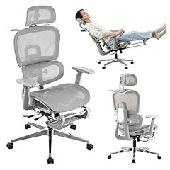 Hujusko Ergonomic Office Chair with Footrest