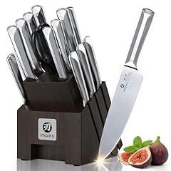 Imarku 16-Piece Kitchen Knife Set