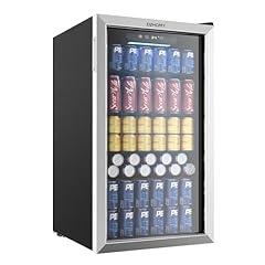 Euhomy Beverage Refrigerator Cooler, 125 Can Mini Fridge