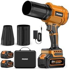 FAOGO Cordless Leaf Blower with Batteries