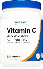 Nutricost Vitamin C Ascorbic Acid Powder 2 LBS