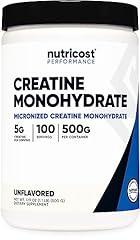 Nutricost Micronized Creatine Monohydrate Powder 500g