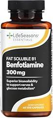 LifeSeasons Benfotiamine 300mg Supplement for Health Support