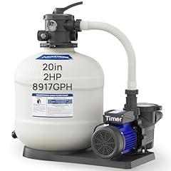 Aquastrong 20" Sand Filter Pump with Timer