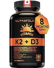 Nutratology Vitamin K2 + D3 Supplement