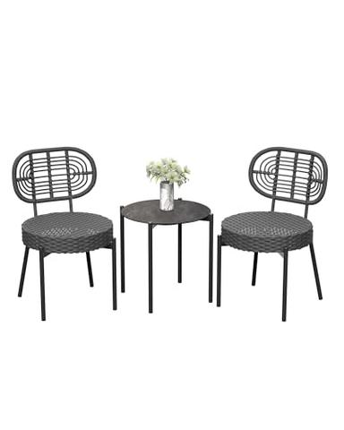 patio chair and table