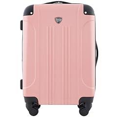 Travelers Club Chicago Expandable Luggage, Rose Gold