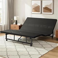 King Adjustable Bed Frame with Wireless Remote