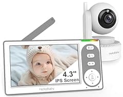 HelloBaby 4.3-inch Video Baby Monitor