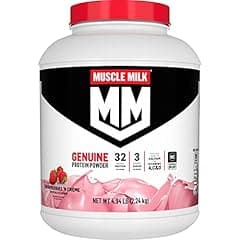 Muscle Milk Protein Powder, Strawberries 'N Crème