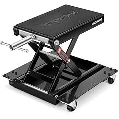 VIVOHOME Motorcycle Lift Jack with Dolly Wheels
